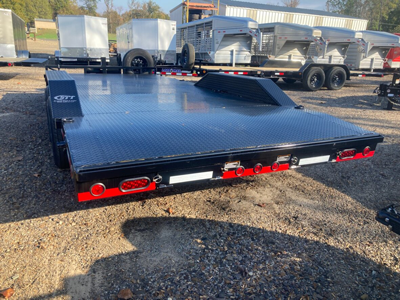 LoadTrail 102x20 Equipment Hauler $8,499 2-7,000 Dexter brake axles ST235/80-r16 10 ply tires Steel floor w/2 foot dovetail Drive-over fenders 9