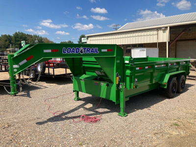 LoadTrail 83x16 20k gooseneck dump $21,999