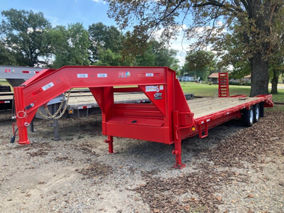 GR 21+5 Tandem Axle Gooseneck 14k 3-spring assist ramps $11,499